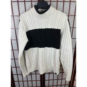 Banana Republic grey mock neck sweater, size medium